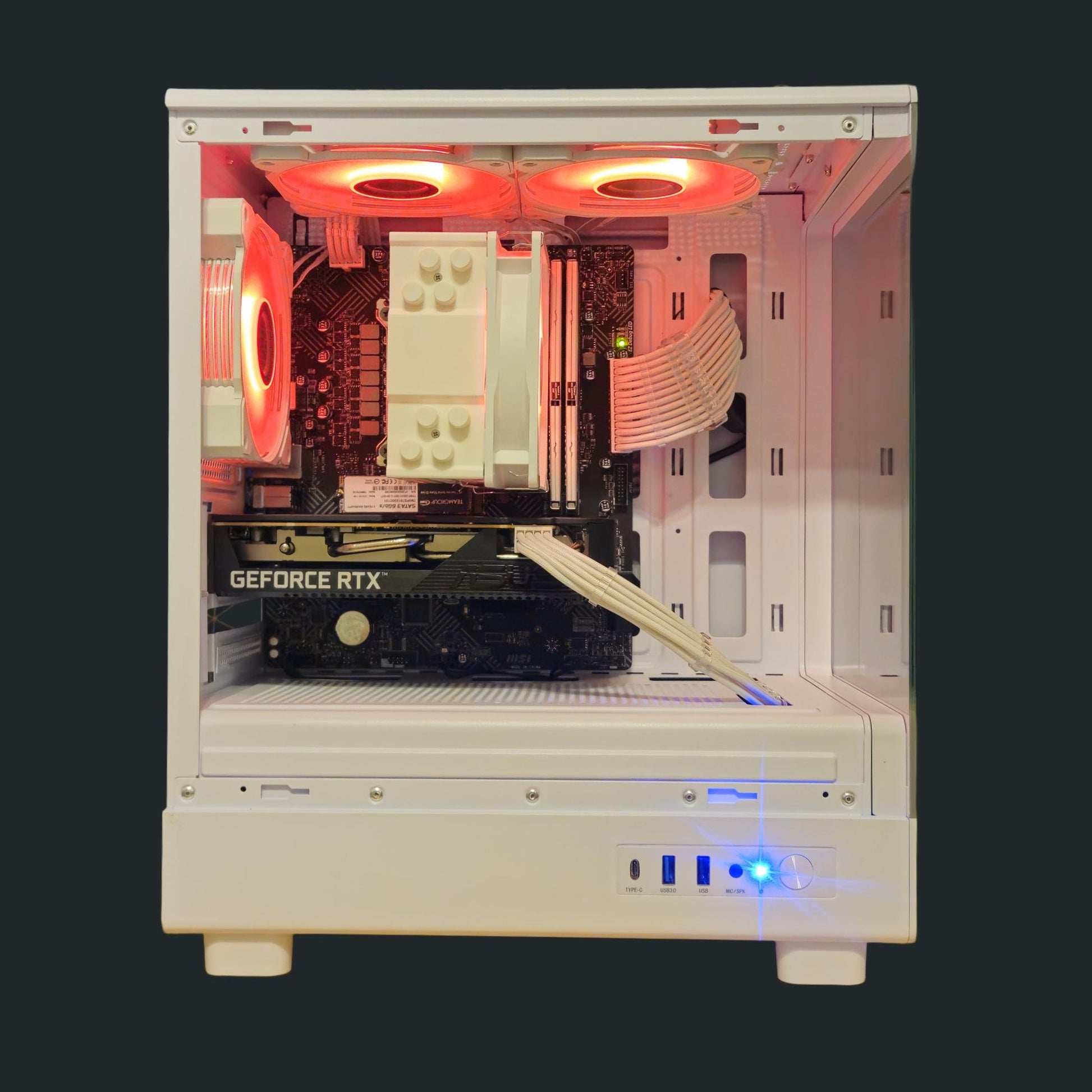 Budget gaming PC with NVIDIA RTX 5050 graphics card for sale.