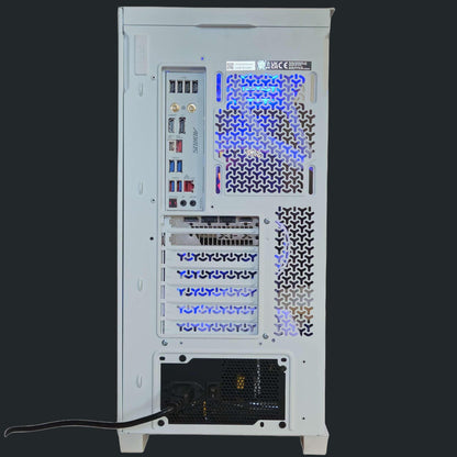 Gaming PC for sale back IO panel with hdmi usb and ethernet connectivity