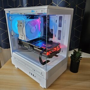 RGB Gaming PC Refurbished White Case Budget PC Product Image 3