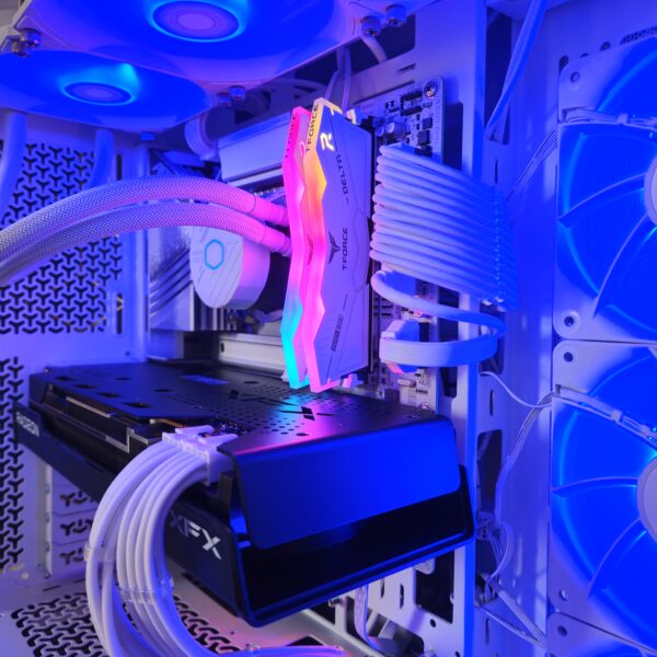 Custom Gaming PC - RGB White Case Gaming Build - AIO Cooler GPU