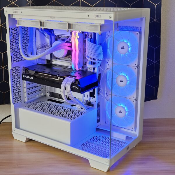 Custom Gaming PC - RGB White Case Gaming Build - AIO Cooler GPU